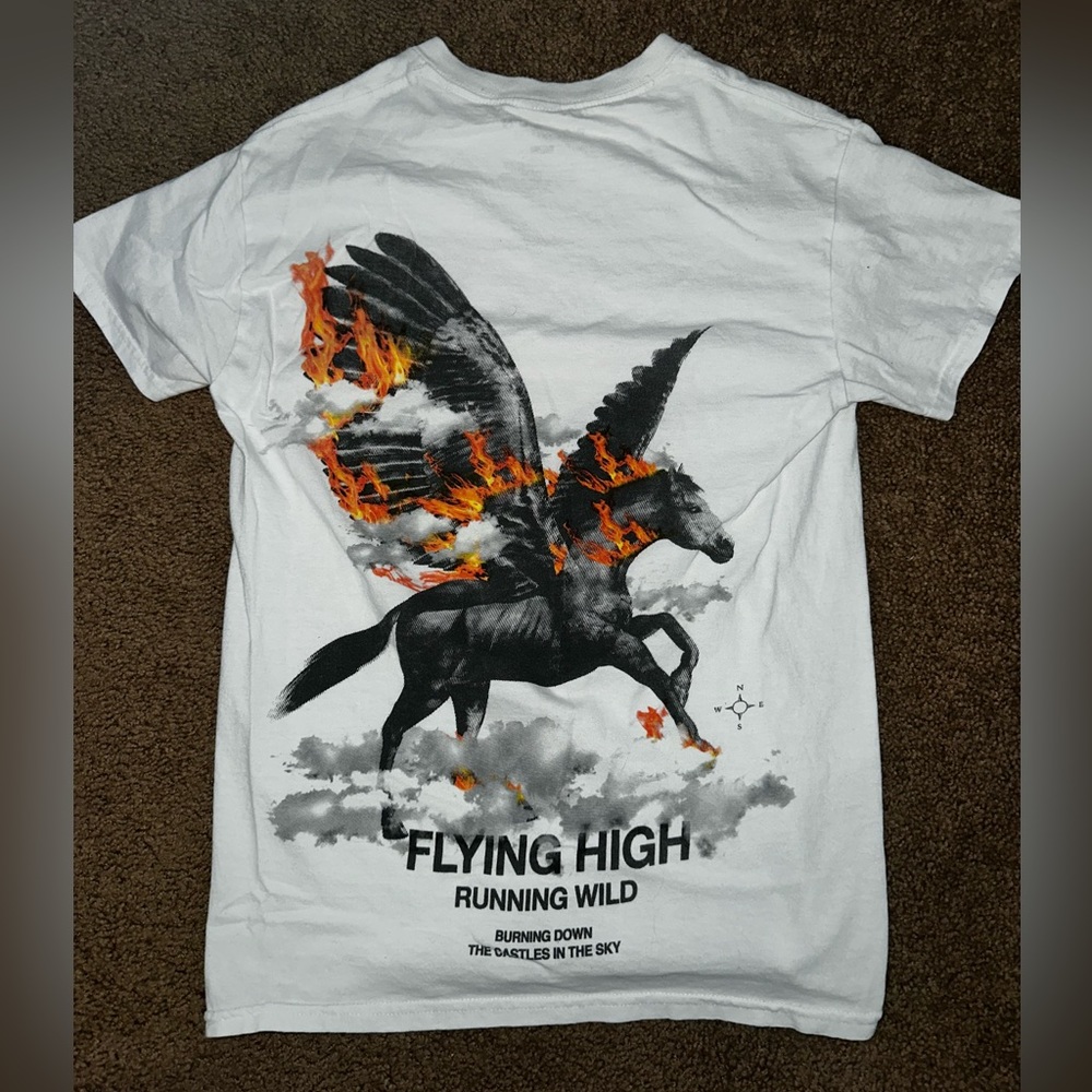 Pacsun ‘Flying High’ White T-Shirt